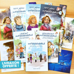 Pack Complet Hypersensible - 5 livres pour mieux vivre son hypersensibilité
