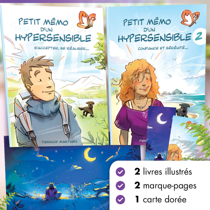 Pack Mémo Vol. 1 & 2 : Votre guide illustré pour mieux comprendre l'hypersensibilité
