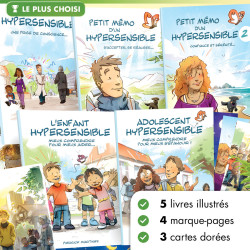 Pack Complet Hypersensible - 5 livres pour mieux vivre son hypersensibilité