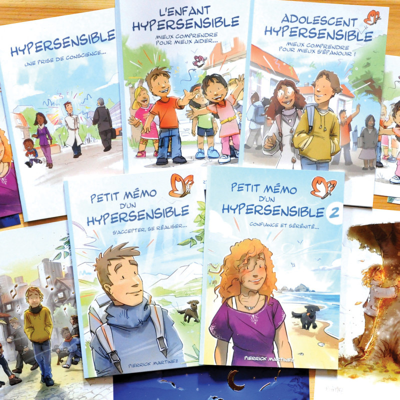 Pack Complet Hypersensible - 5 livres pour mieux vivre son hypersensibilité